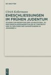 Eheschließungen im frühen Judentum