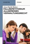 book: Systematisches Fallrepetitorium Allgemeines Verwaltungsrecht