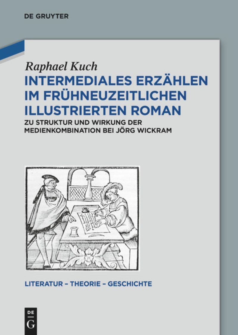 book: Intermediales Erzählen im frühneuzeitlichen illustrierten Roman