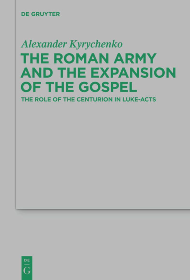 book: The Roman Army and the Expansion of the Gospel