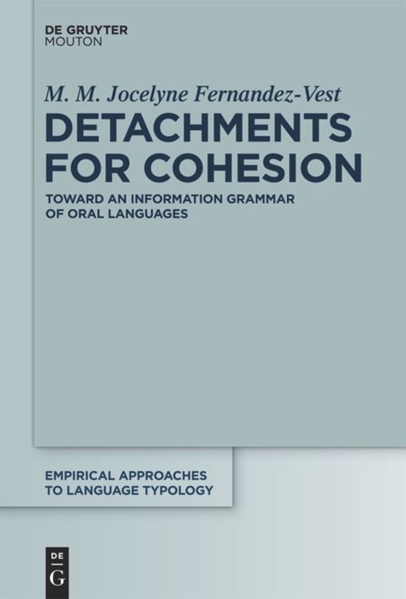 book: Detachments for Cohesion