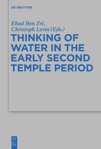 book: Thinking of Water in the Early Second Temple Period