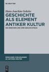 book: Geschichte als Element antiker Kultur