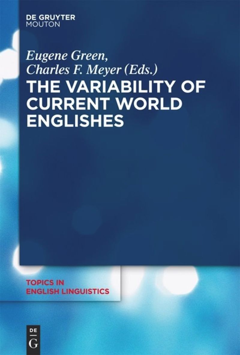 book: The Variability of Current World Englishes