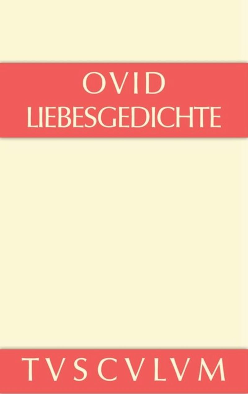 book: Liebesgedichte / Amores