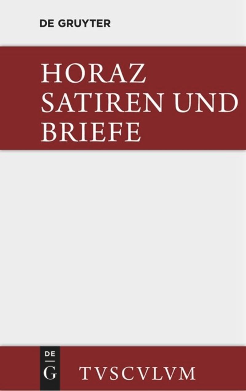 book: Satiren und Briefe