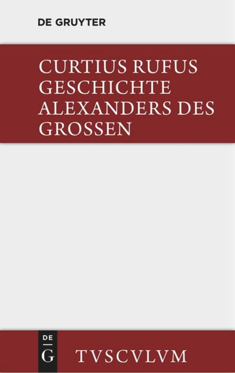 book: Geschichte Alexanders des Großen