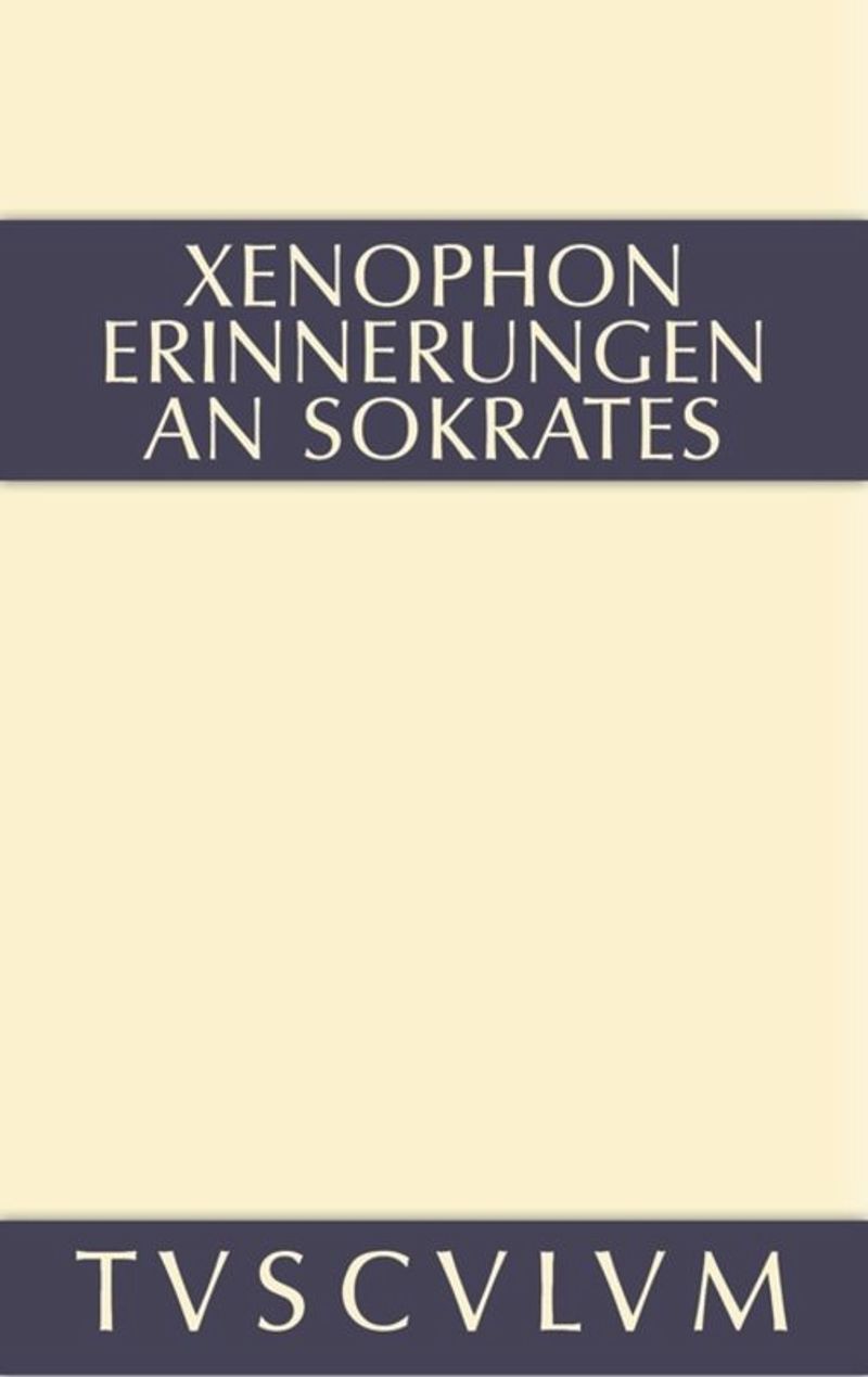 book: Erinnerungen an Sokrates