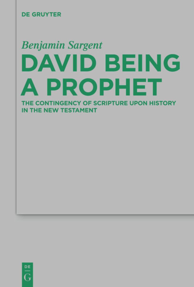 book: David Being a Prophet