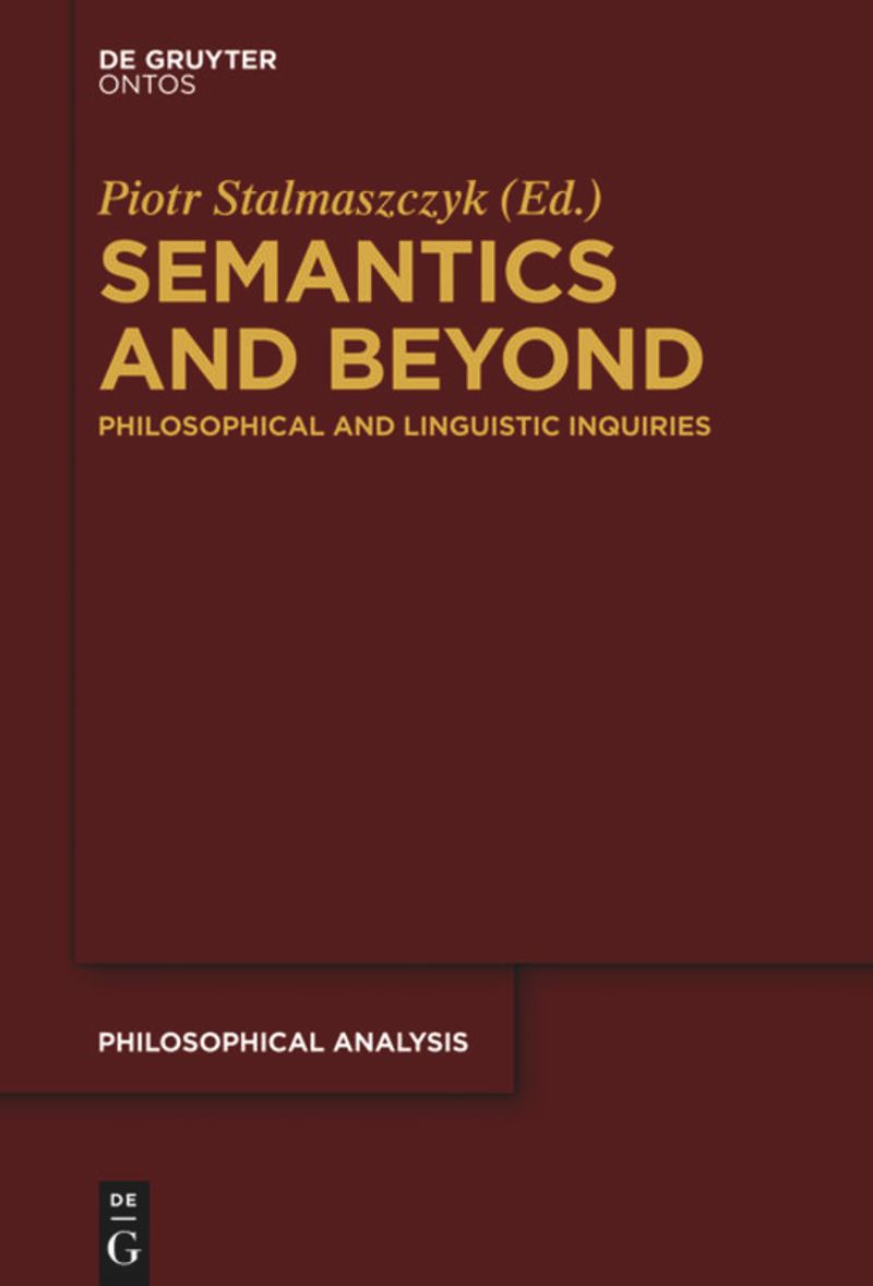book: Semantics and Beyond