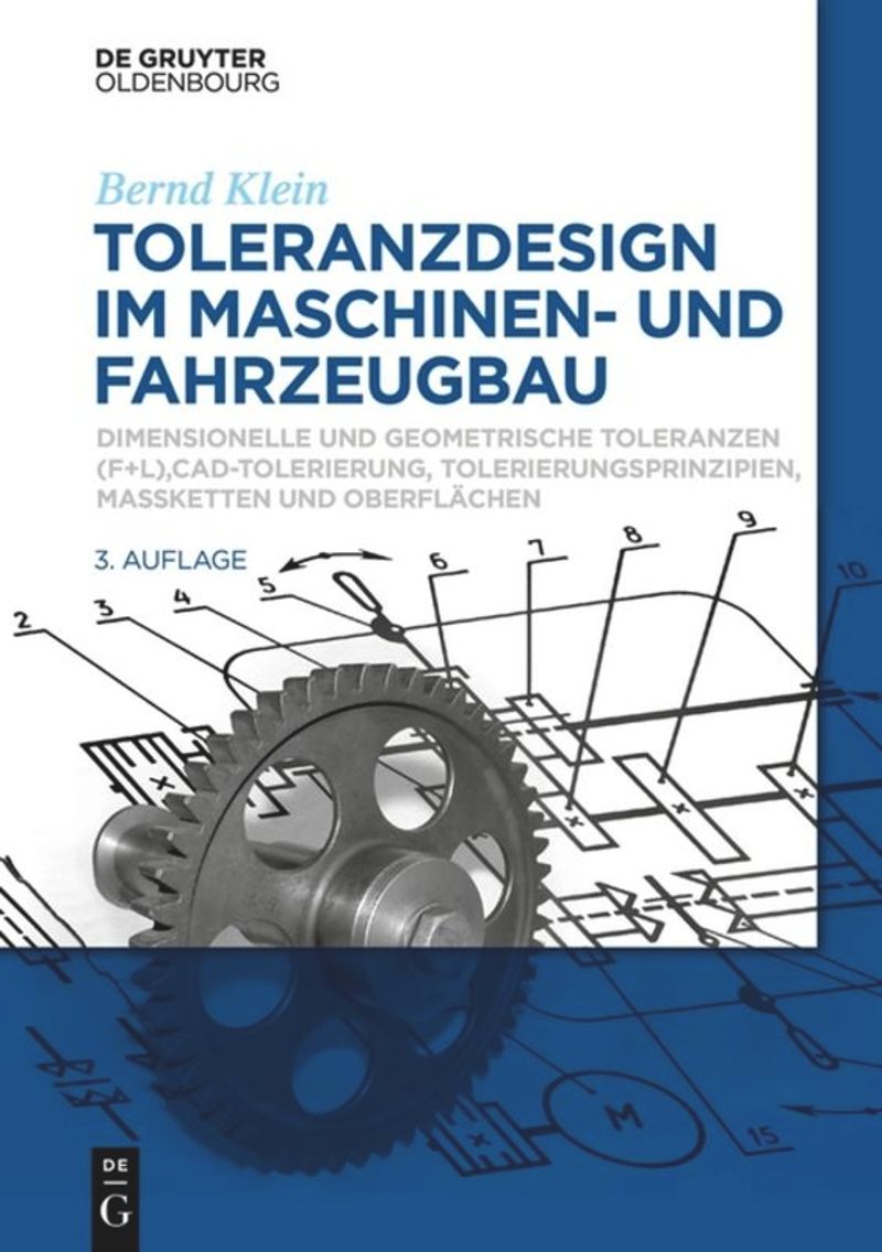 book: Toleranzdesign im Maschinen- und Fahrzeugbau