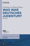 book: Was war deutsches Judentum?