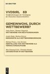 book: Gemeinwohl durch Wettbewerb?