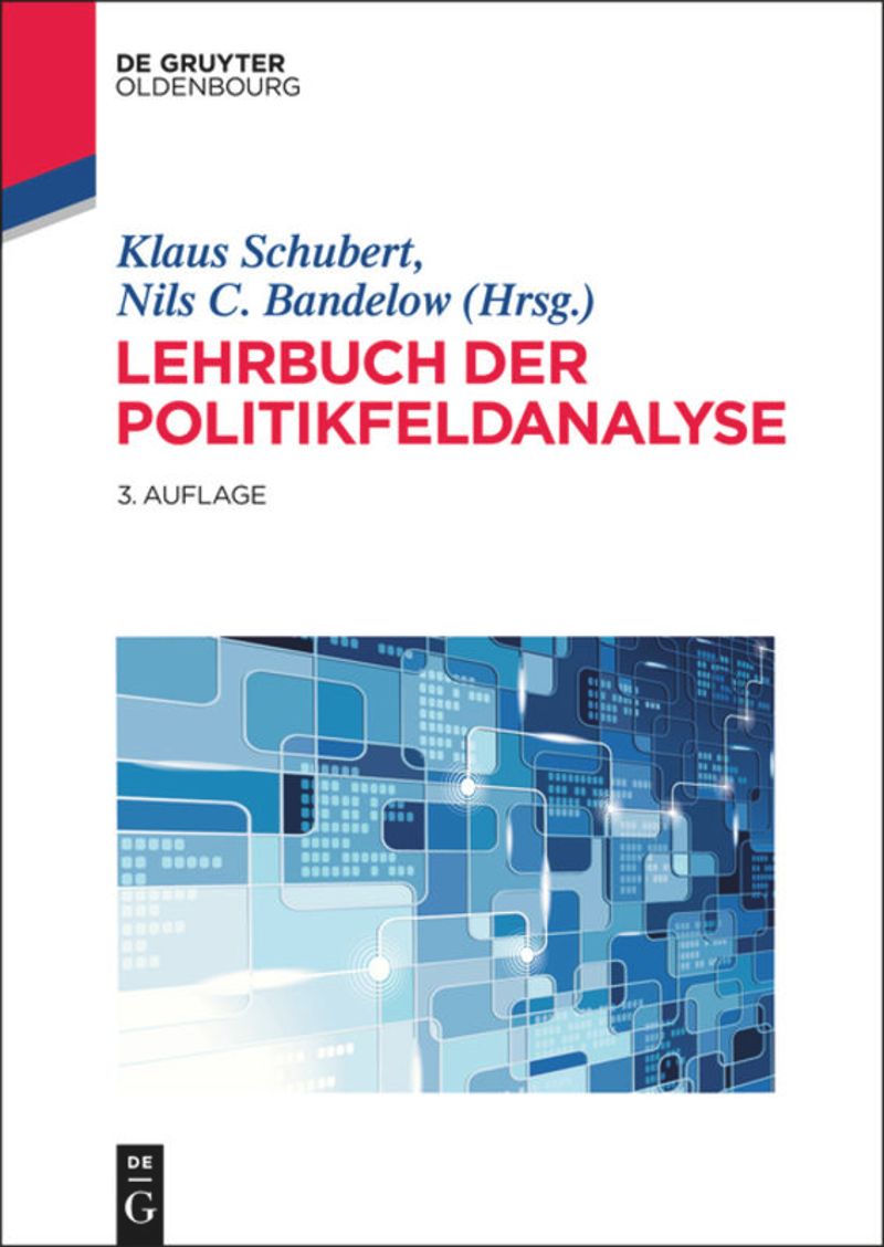 book: Lehrbuch der Politikfeldanalyse