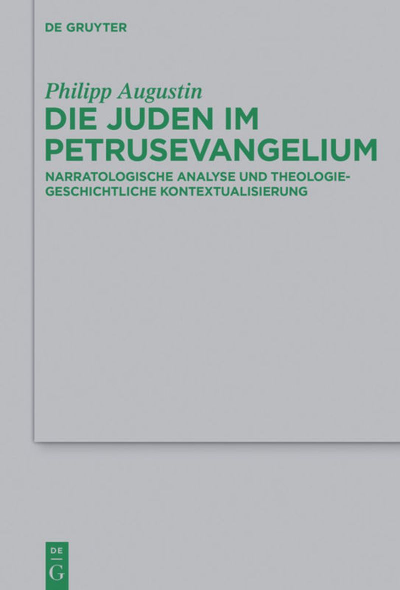 book: Die Juden im Petrusevangelium