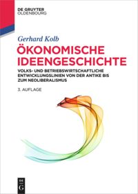 book: Ökonomische Ideengeschichte