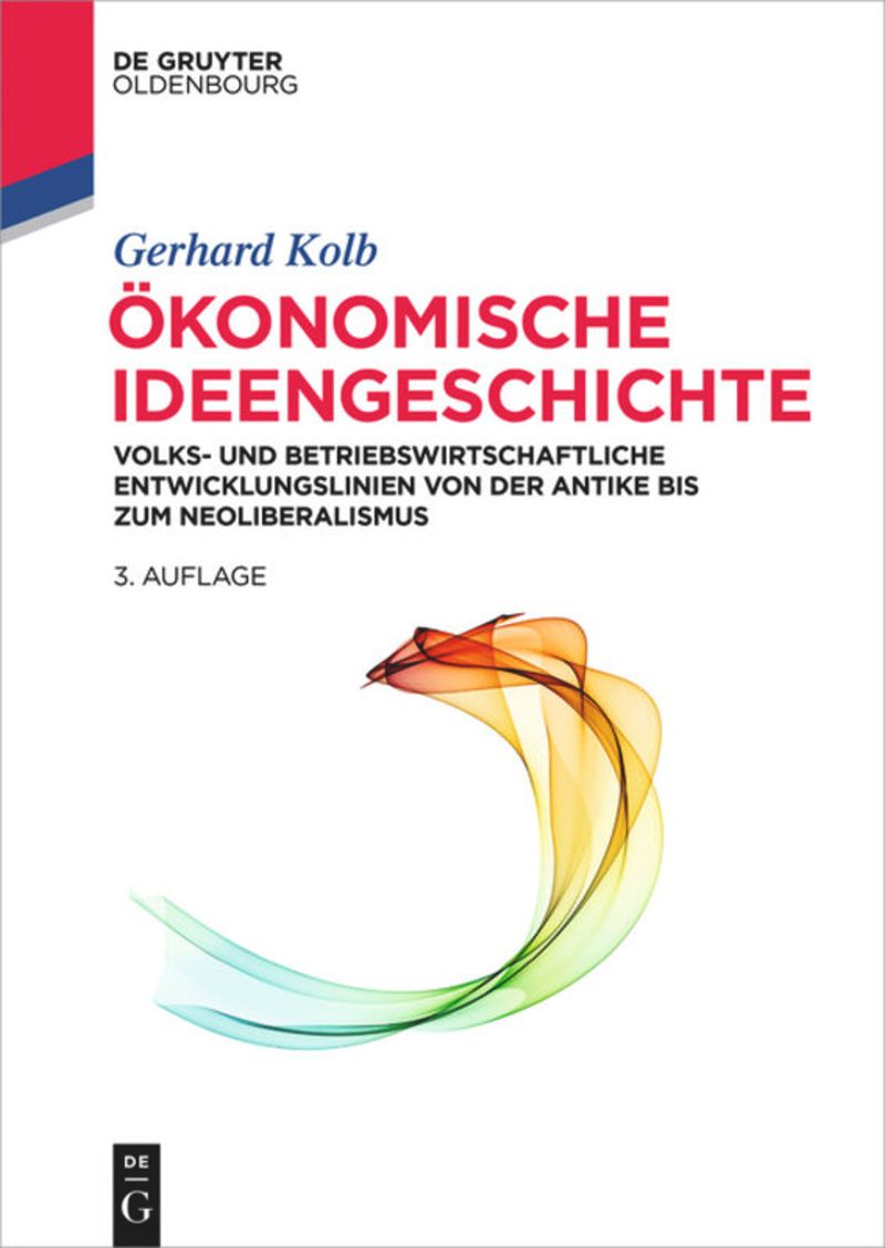 book: Ökonomische Ideengeschichte