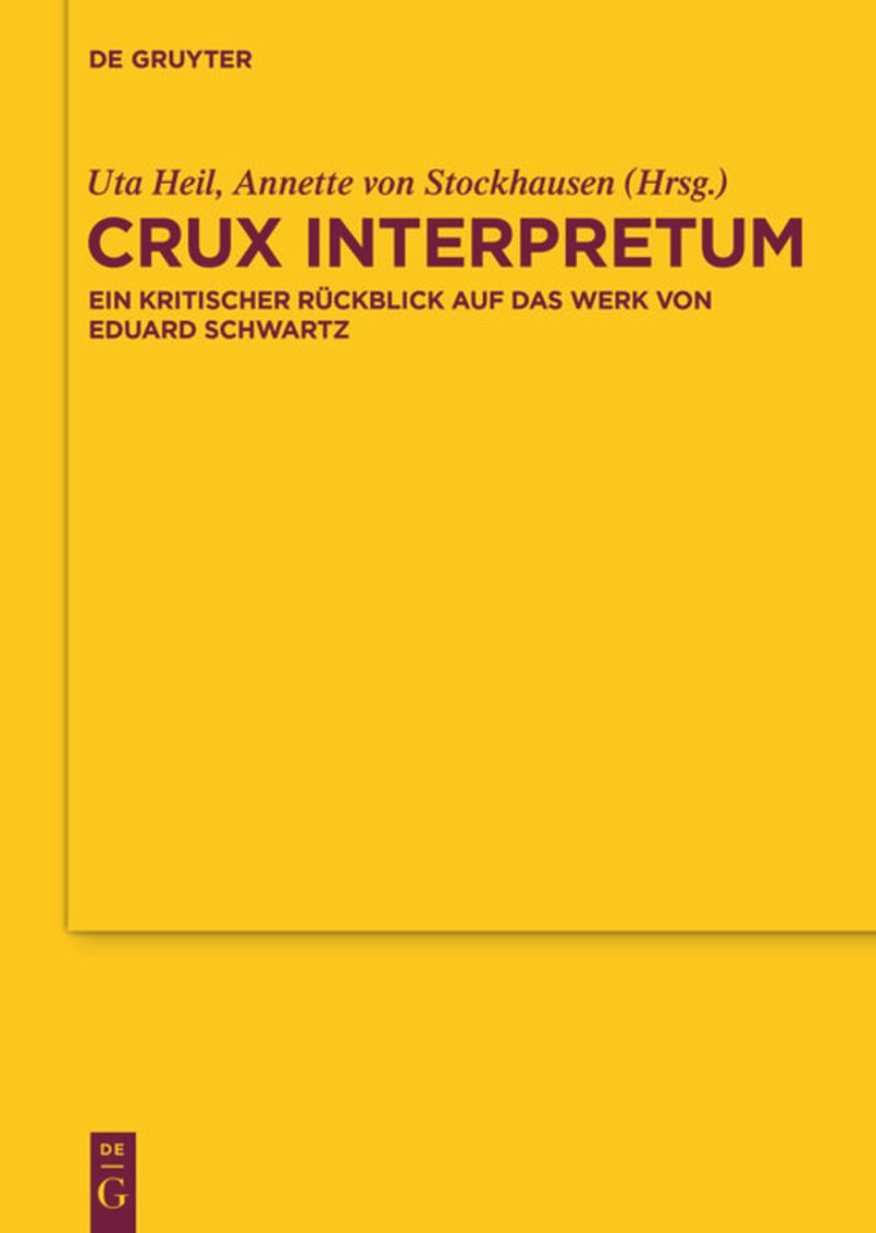 book: Crux interpretum