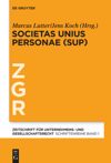 book: Societas Unius Personae (SUP)