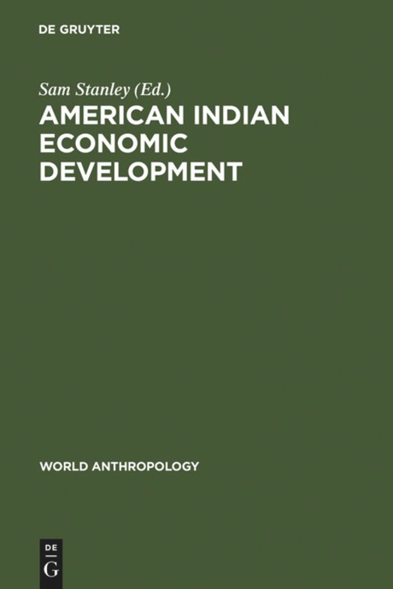 book: American Indian Economic Development