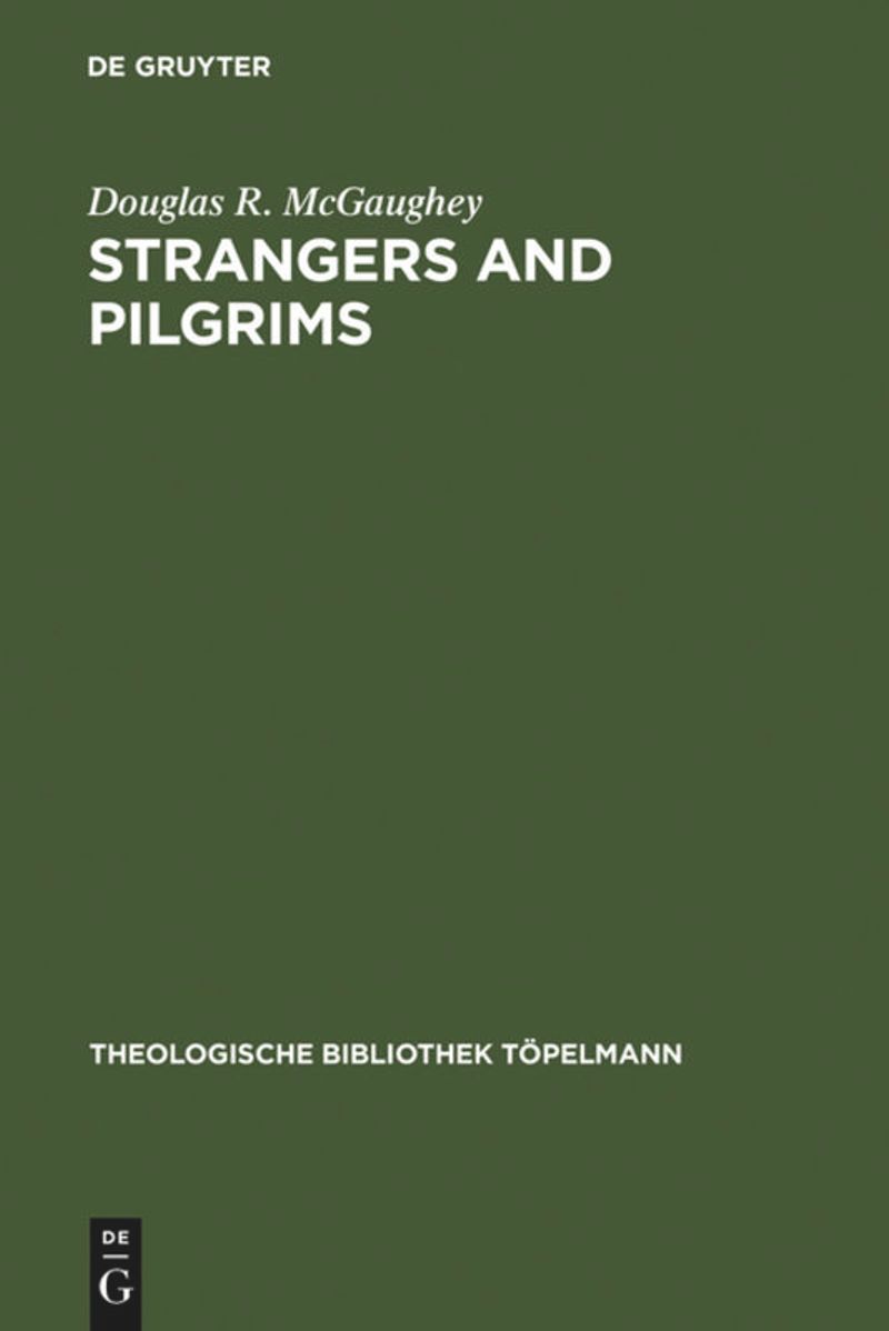 book: Strangers and Pilgrims