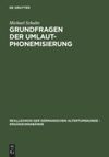 book: Grundfragen der Umlautphonemisierung