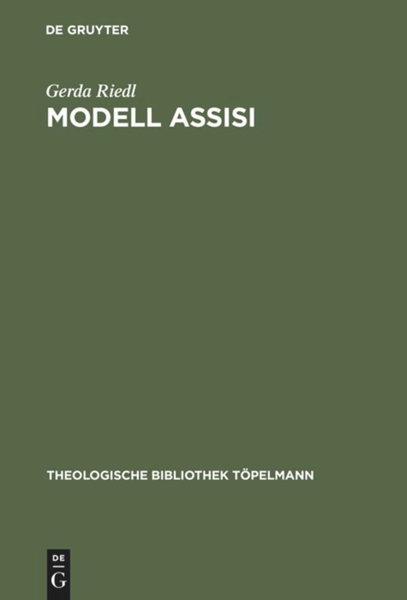 book: Modell Assisi