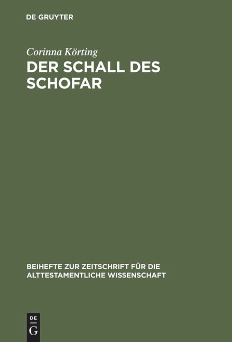 book: Der Schall des Schofar