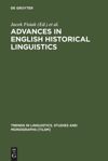 book: Advances in English Historical Linguistics