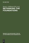 book: Rethinking the Foundations