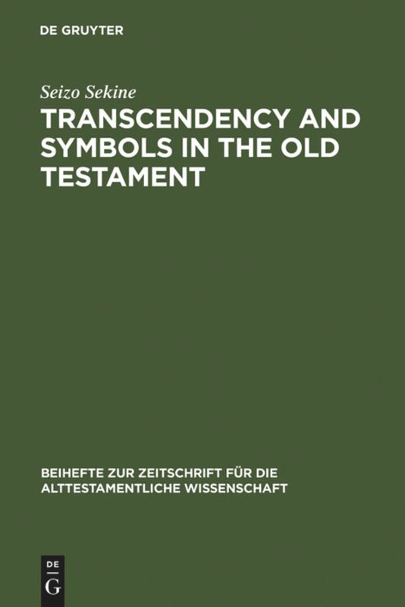 book: Transcendency and Symbols in the Old Testament