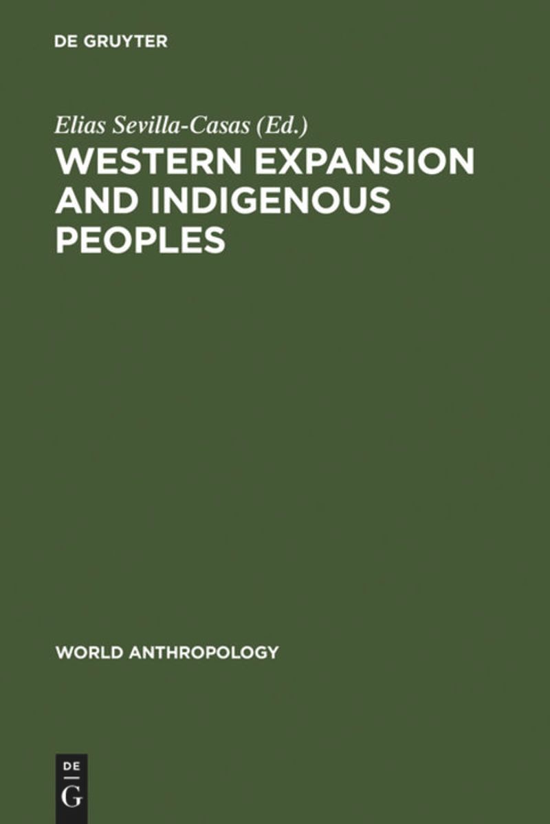 book: Western Expansion and Indigenous Peoples