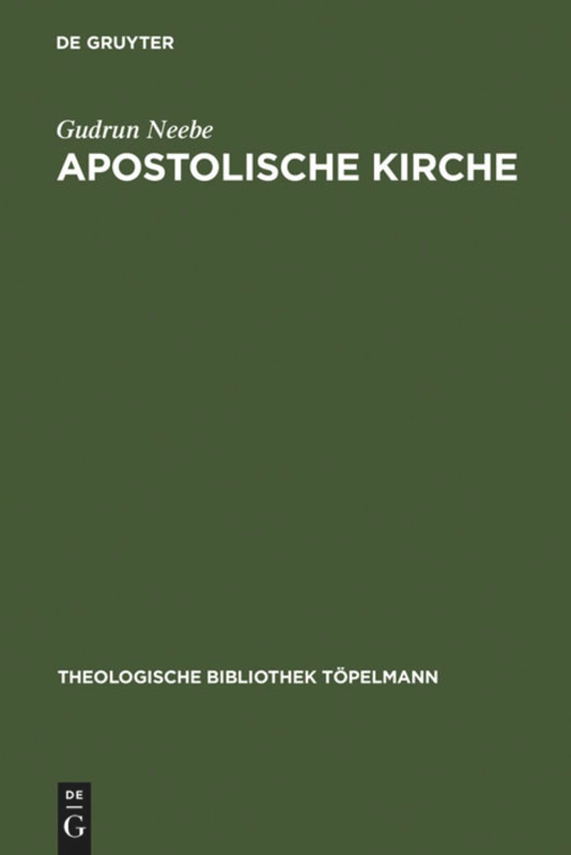 book: Apostolische Kirche