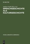 book: Sprachgeschichte als Kulturgeschichte