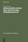 book: Sprachreflexion der deutschen Frühromantik
