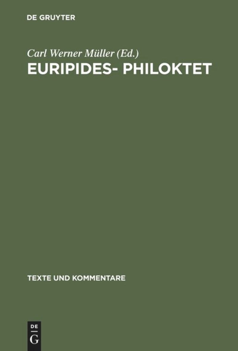 book: Euripides– Philoktet