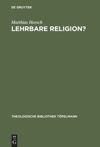 book: Lehrbare Religion?