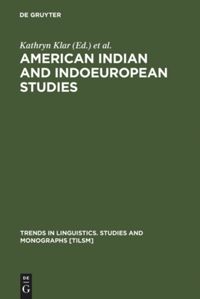 book: American Indian and Indoeuropean Studies