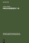 book: Proverbien 1-9