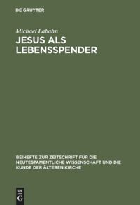 book: Jesus als Lebensspender