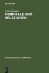 book: Merkmale und Relationen