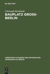 book: Bauplatz Groß-Berlin