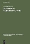 book: Adverbial Subordination