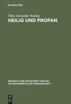 book: Heilig und Profan