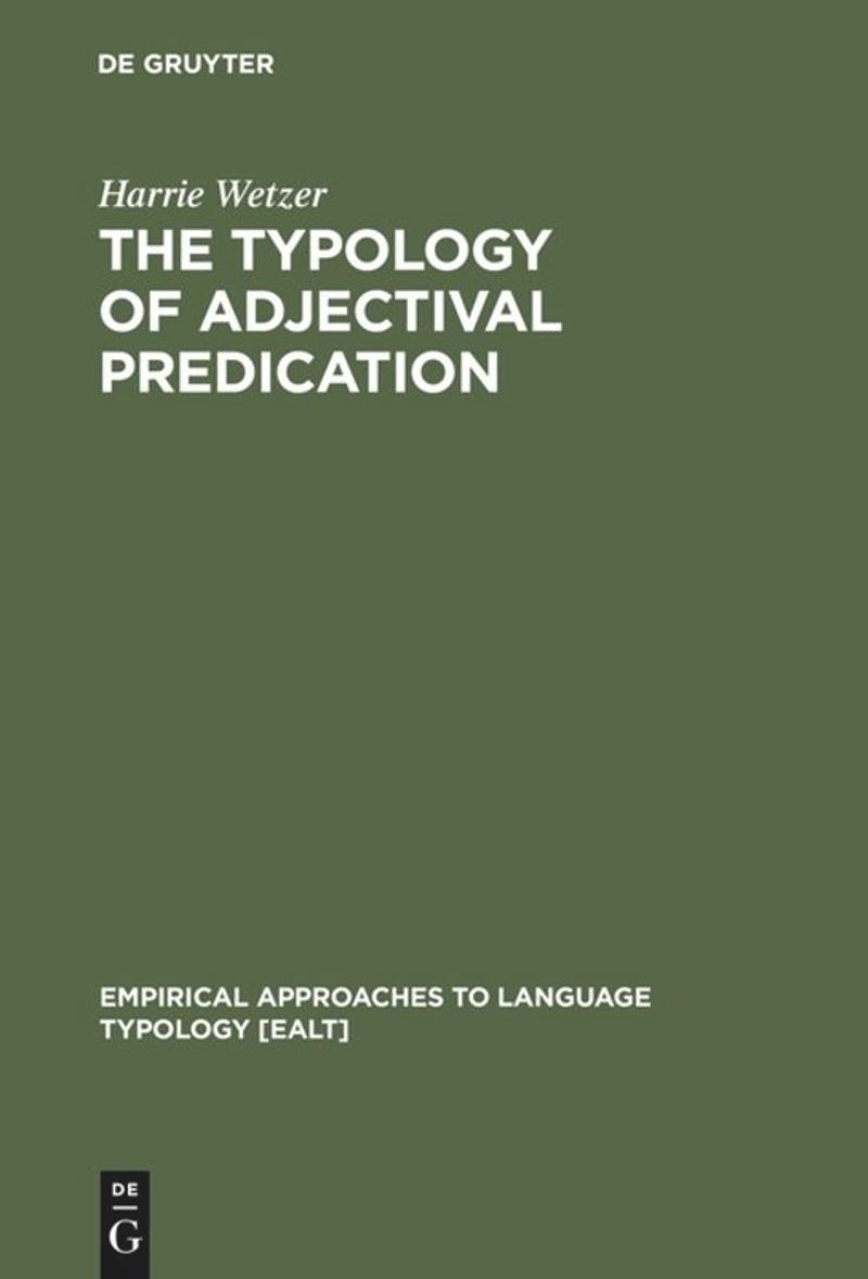 book: The Typology of Adjectival Predication