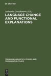 book: Language Change and Functional Explanations