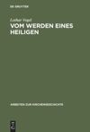 book: Vom Werden eines Heiligen