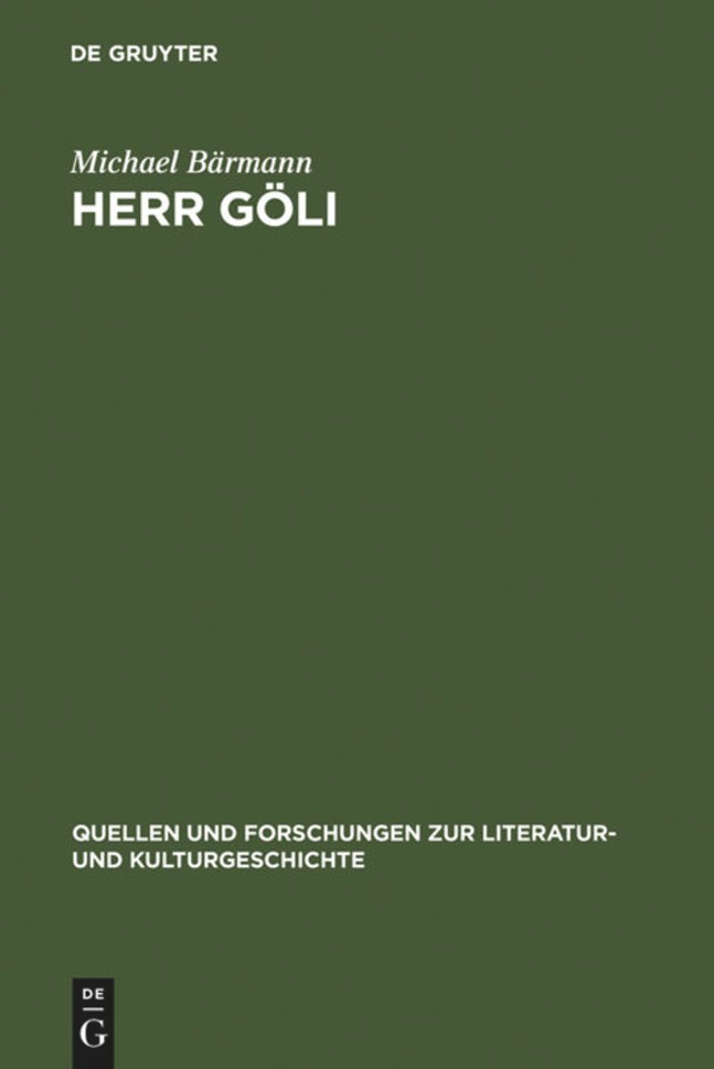 book: Herr Göli