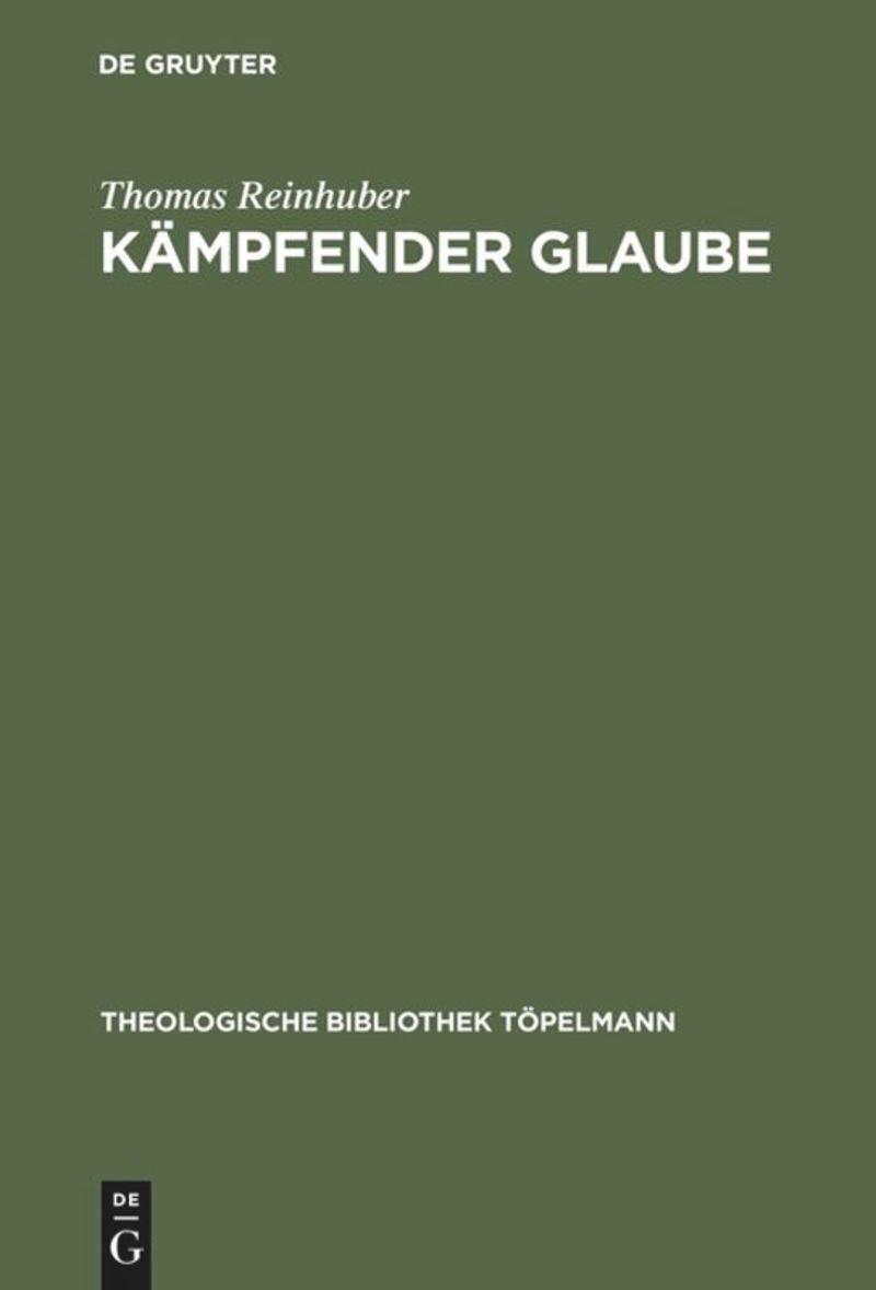 book: Kämpfender Glaube