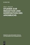 book: Studien zur Redaktion und Komposition des Amosbuchs